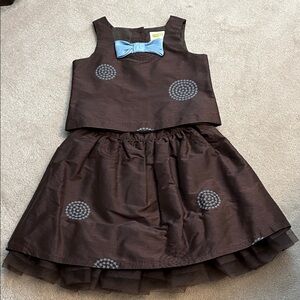 Crazy 8 Chocolate and Sky Kids Ensemble